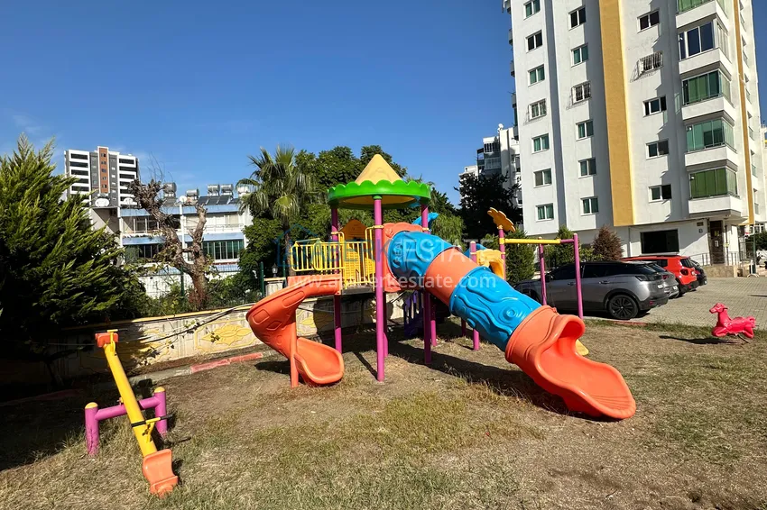 Stylish penthouse with furniture and a glazed balcony in Teje district, Mersin 3 