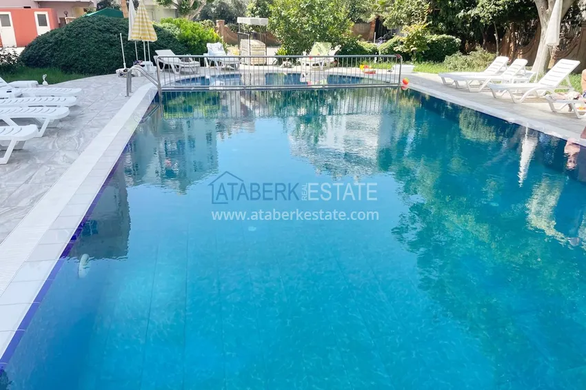 Turnkey three-room apartment with sea view in Tosmur district, Alanya 4 
