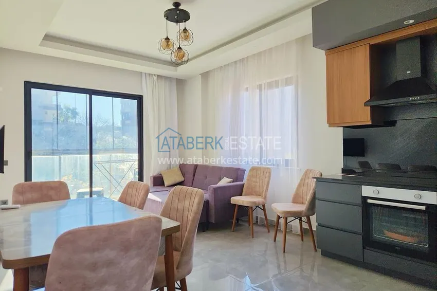 Purchase  1+1 apartment with furniture and a glazed balcony, Oba district — Alanya 3 