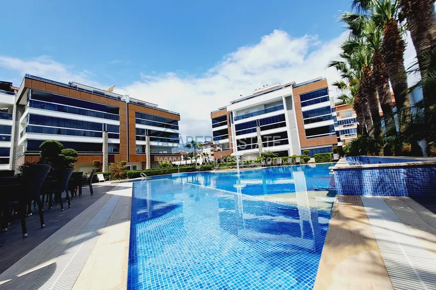 Property for a residence permit - Duplex penthouse with furniture in Alanya, Oba district 3 