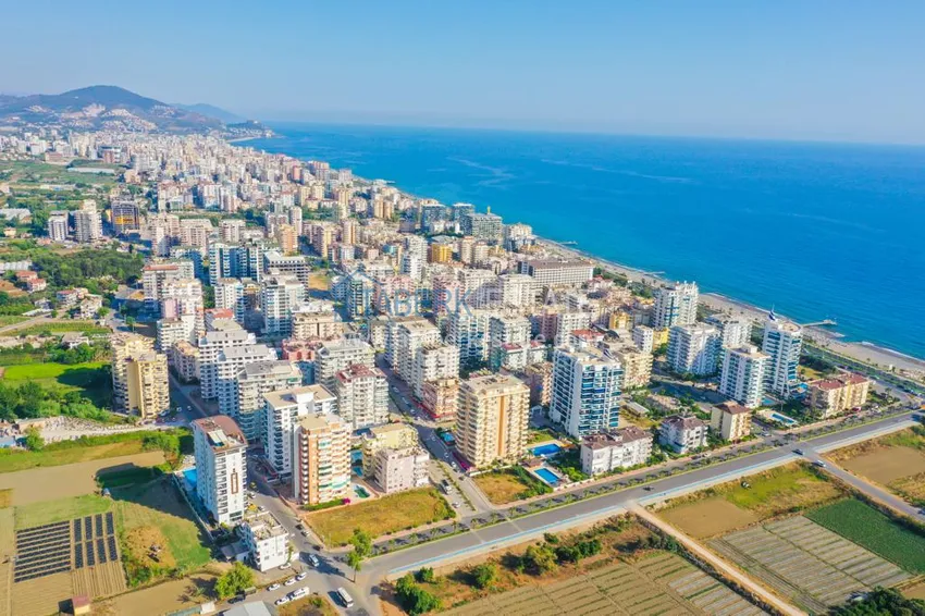 Two-bedroom apartment with furniture and separate kitchen apartment in Mahmutlar 3 