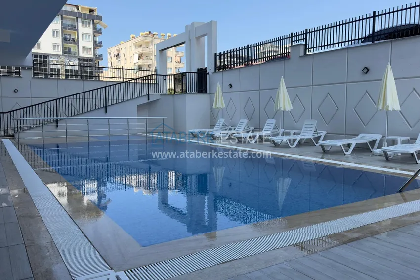 New buildings in Alanya! One bedroom apartment with mountain views directly from the owner, Mahmutlar district 4