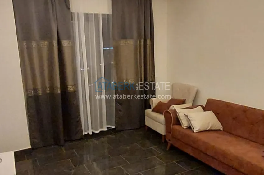 Purchase 1+1 apartment with furniture and sea view in a new complex - Mahmutlar district, Alanya 3