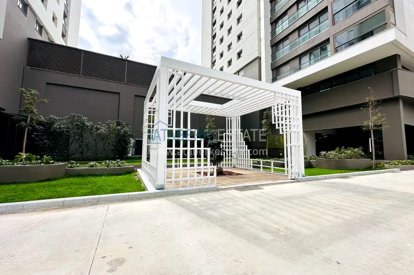 An apartment with a separate kitchen, a dressing room and a glazed balcony in Antalya, Kepez 6 