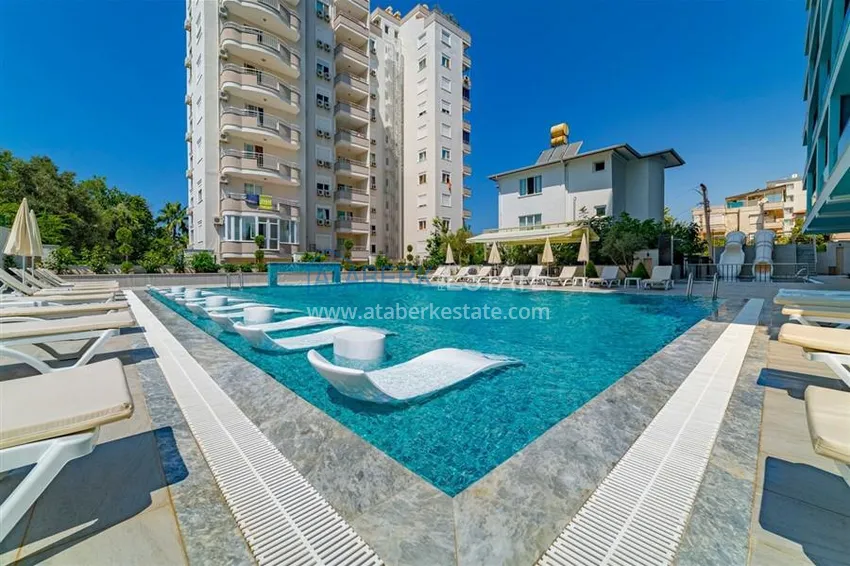 One bedroom apartment with sea and mountain views, Mahmutlar district — Alanya 4 