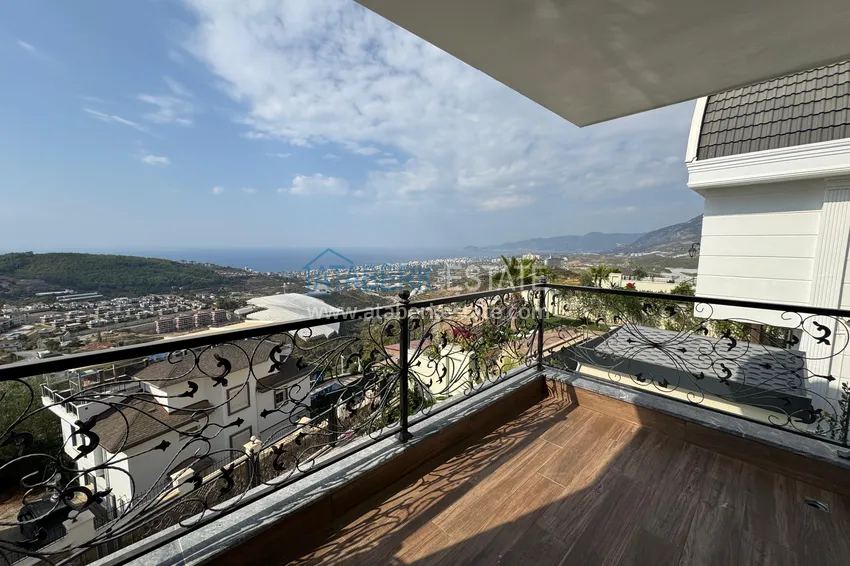 Purchase Real estate for citizenship! Detached luxury villa with stunning views in Kargicak 45