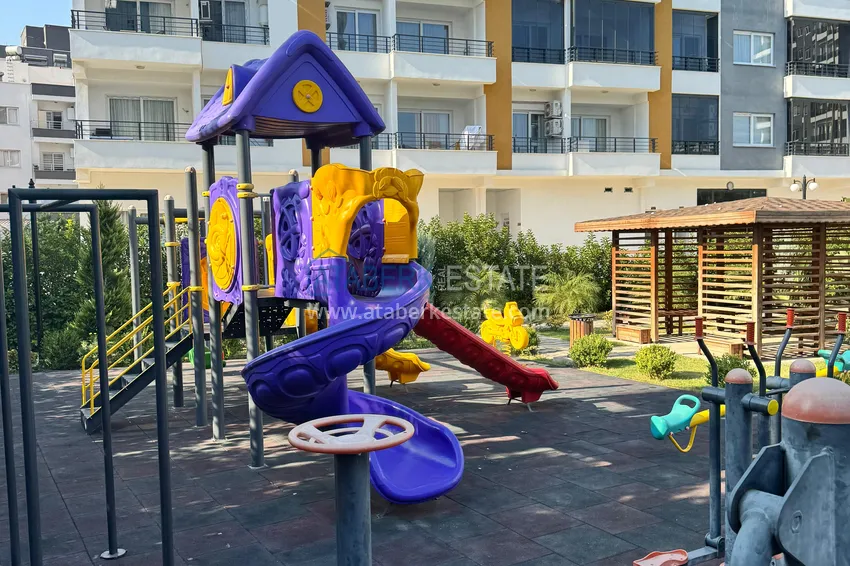 Turnkey two-bedroom apartment with sea view in Mersin - Tomyuk 4 