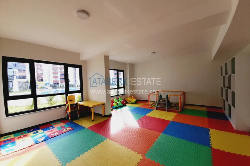 Apartment 1+1 with furniture and mountain views. New buildings in Alanya, district Mahmutlar 29 