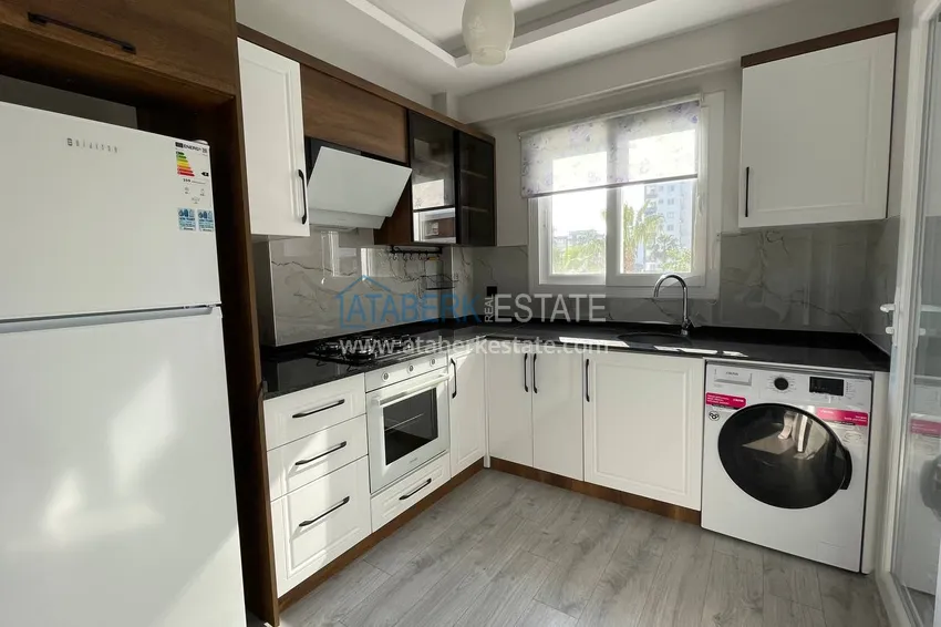 Purchase One bedroom apartment with new furniture, separate kitchen and 2 balconies in Mersin, Tomyuk 5