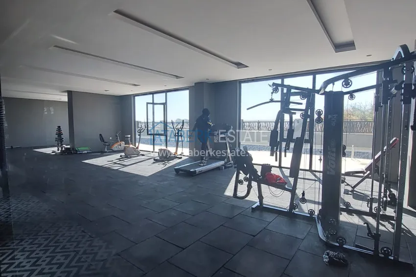 Urgent sale! Apartment from the owner with installments in a residential complex with hotel infrastructure - Payallar district, Alanya 21