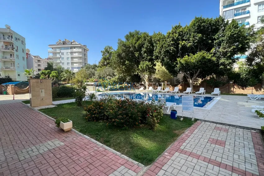 Turnkey three-room apartment with sea view in Tosmur district, Alanya 5 