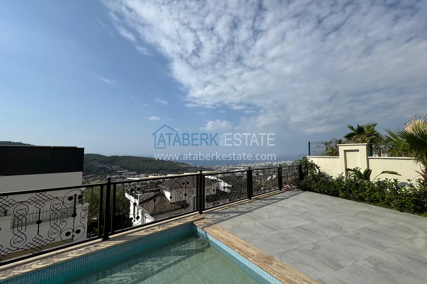 Real estate for citizenship! Detached luxury villa with stunning views in Kargicak 5