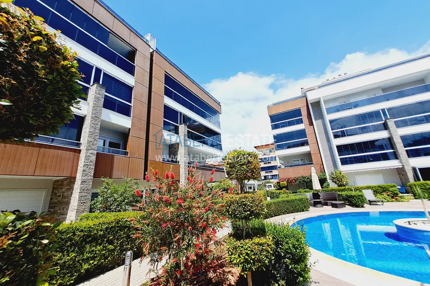 Property for a residence permit - Duplex penthouse with furniture in Alanya, Oba district 4 