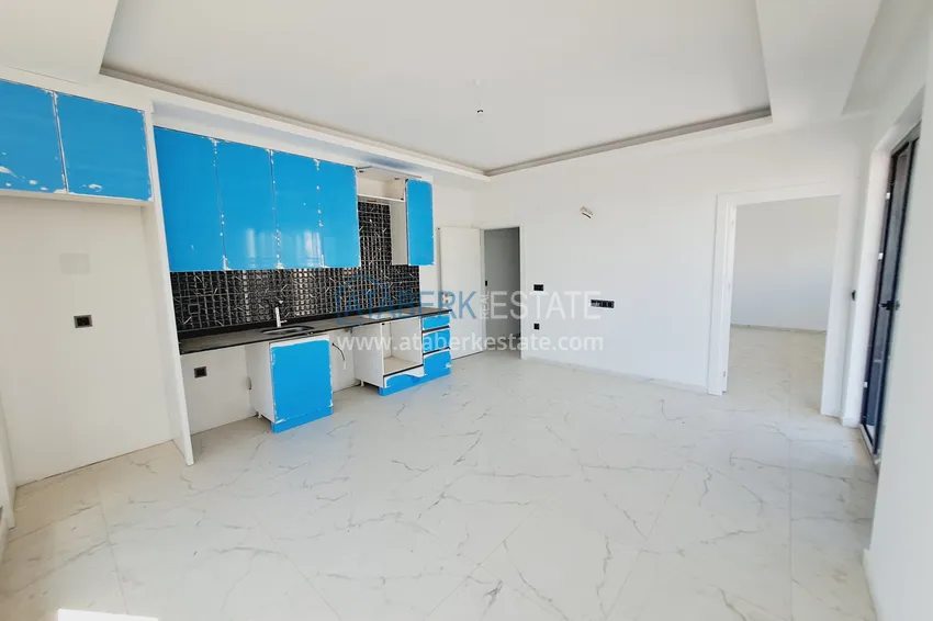 Purchase New buildings in Alanya! One bedroom apartment with mountain views directly from the owner, Mahmutlar district 5