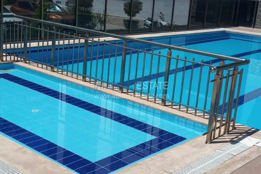 Two-bedroom apartment in a comfortable complex — Alanya, Oba district 5 