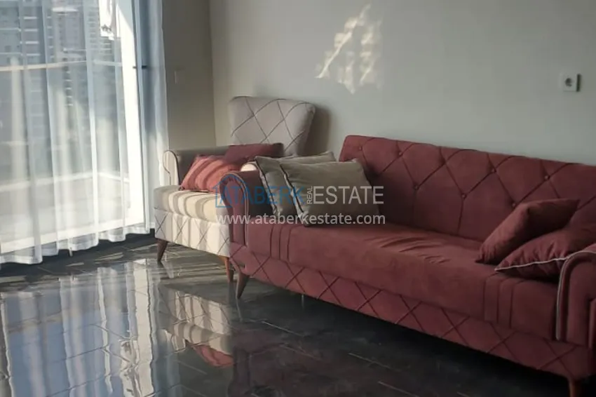 Purchase 1+1 apartment with furniture and sea view in a new complex - Mahmutlar district, Alanya 4