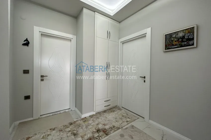 Purchase Two-bedroom apartment in a comfortable complex — Alanya, Oba district 4 
