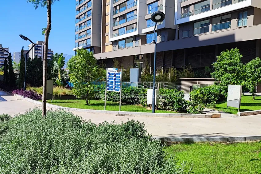 An apartment with a separate kitchen, a dressing room and a glazed balcony in Antalya, Kepez 8 