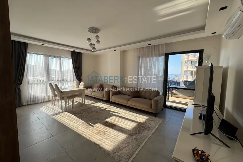 Purchase Furnished 2+1 apartment with sea and mountain views, Mahmutlar district — Alanya 4 