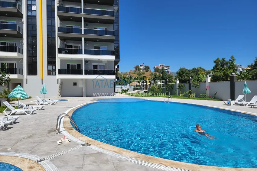 Penthouse with luxury furniture in a modern complex — Alanya, Mahmutlar district 4 