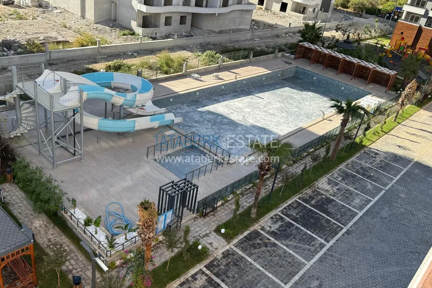 Finished three-room penthouse in Mersin, Arpachbakhshish 5 