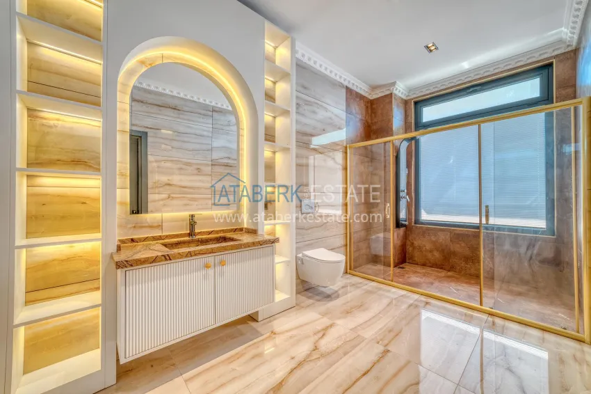 Purchase A fashionable triplex with an exclusive design in Kargicak district, Alanya 53 