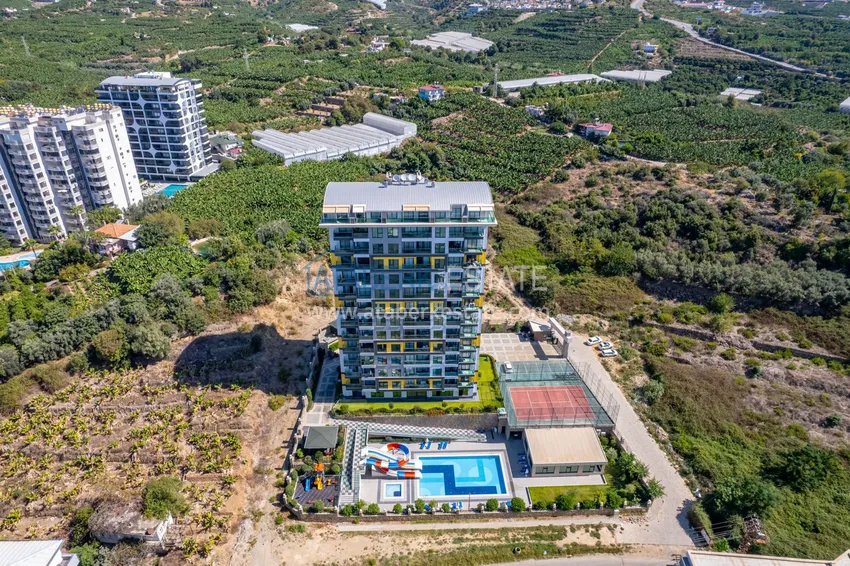 Turnkey two-bedroom apartment in Mahmutlar in a modern complex 5 