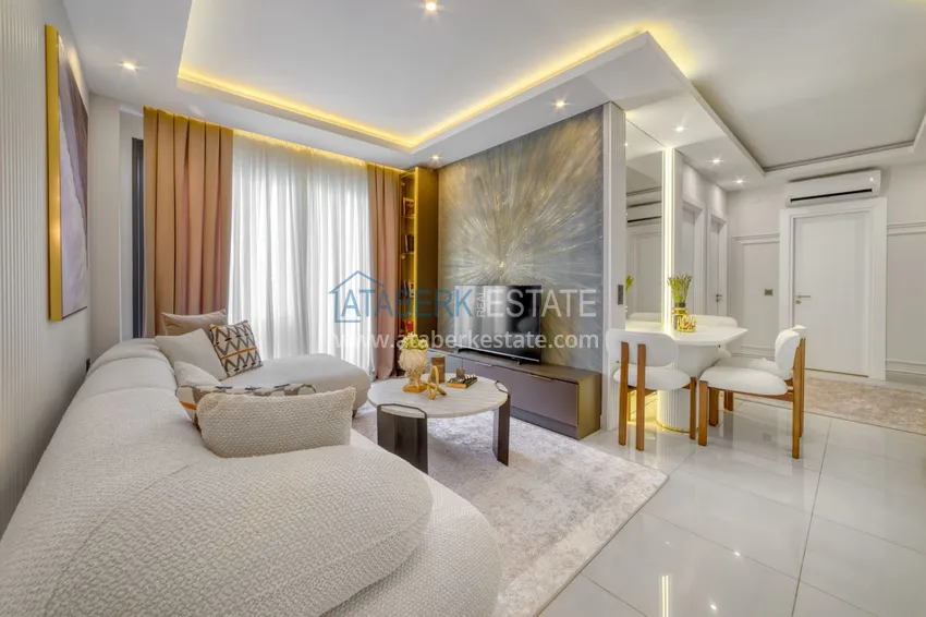 Purchase  Turnkey two-bedroom apartment in Mahmutlar in a modern complex 5 