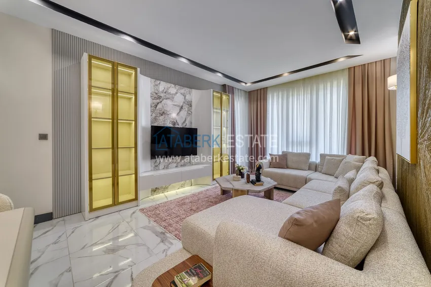 Purchase  An apartment with a designer interior and a separate kitchen in the center of Mahmutlar - Saturday Market District 6 