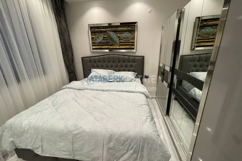 Purchase  Furnished one-bedroom apartment in a complex with hotel infrastructure, Mahmutlar district — Alanya  5 