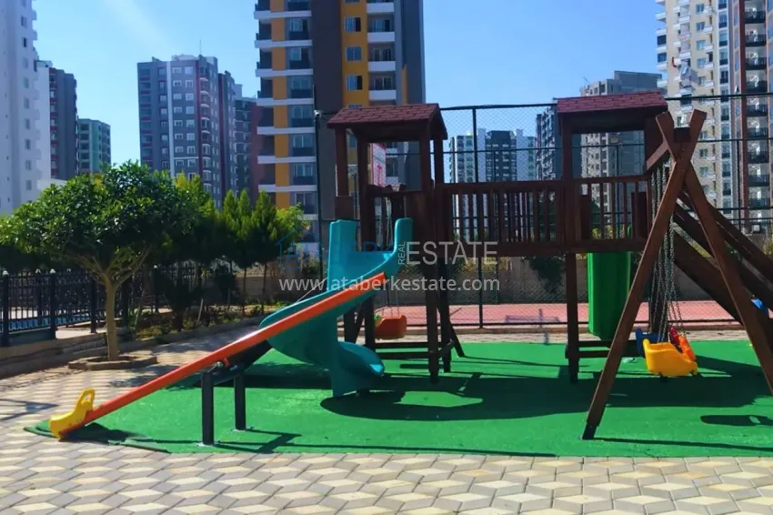 Linear four-room apartment with furniture in Teje district, Mersin 6 