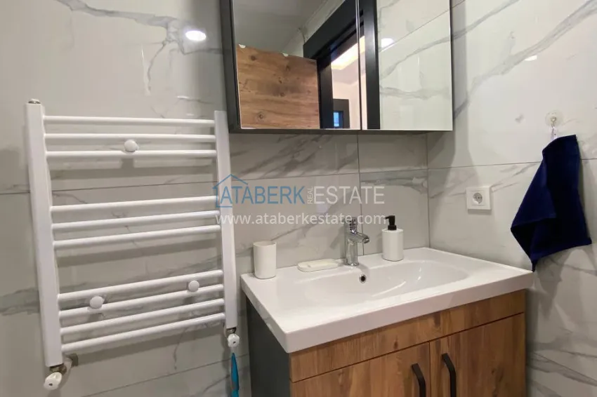 Purchase Furnished two-bedroom apartment with panoramic sea views in Soli district, Mersin 5 