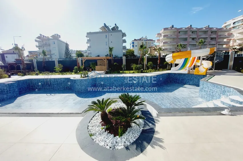 One bedroom apartment with sea view in a new complex — Alanya, Avsallar district 5 