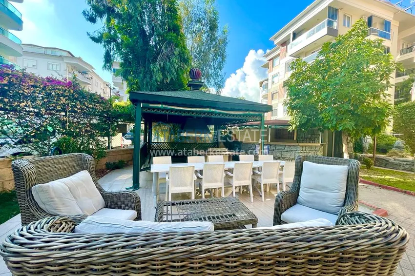 2+1 apartment with furniture and a glazed balcony just 300 meters from the sea, Oba district - Alanya 6 