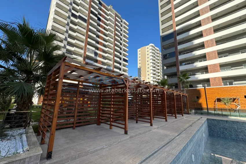 One bedroom apartment 75 m2 with sea view in Mersin, Arpaçbakhshish 5 