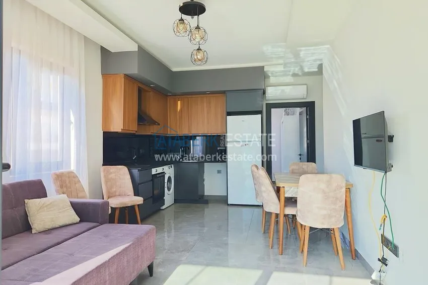 Purchase  1+1 apartment with furniture and a glazed balcony, Oba district — Alanya 5 