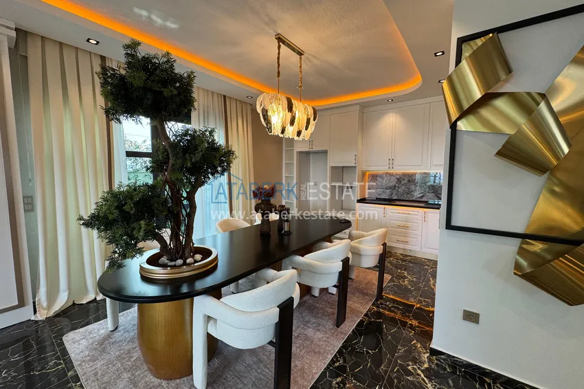 Purchase Real estate for citizenship! Detached luxury villa with stunning views in Kargicak 5