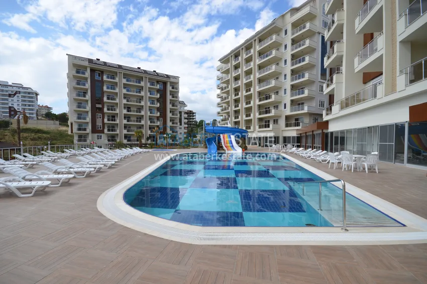 Furnished apartment in Avsallar in a comfortable residence  5 