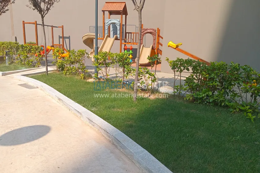 An apartment with a separate kitchen, a dressing room and a glazed balcony in Antalya, Kepez 9 