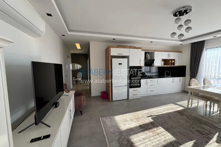 Purchase Furnished 2+1 apartment with sea and mountain views, Mahmutlar district — Alanya 5 