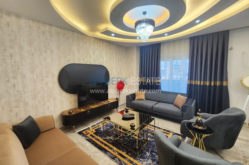 Purchase  Penthouse with luxury furniture in a modern complex — Alanya, Mahmutlar district 6 