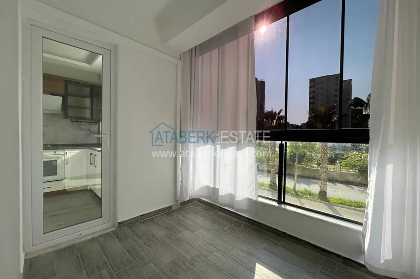 Purchase One bedroom apartment with new furniture, separate kitchen and 2 balconies in Mersin, Tomyuk 7