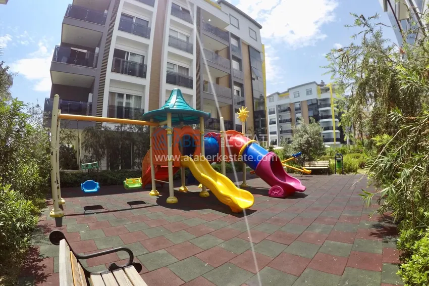 Three-room apartment in Antalya, Liman district in a luxury complex near the Boachai River  6 