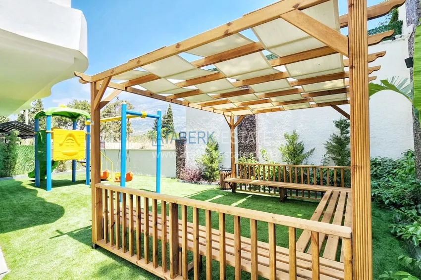 New buildings in Alanya! Two-bedroom apartment in a modern complex, Mahmutlar district 6 