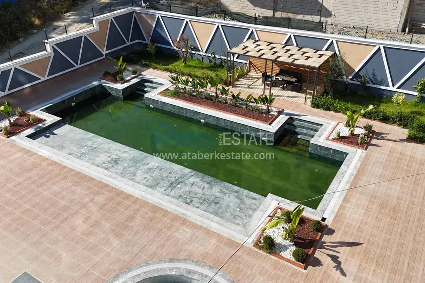 Finished 1+1 apartment in a new residential complex, Avsallar district — Alanya 6 