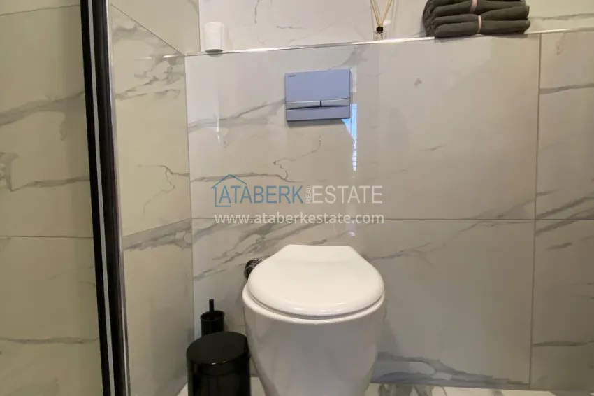 Purchase Furnished two-bedroom apartment with panoramic sea views in Soli district, Mersin 6 