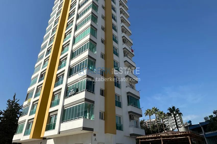 Stylish penthouse with furniture and a glazed balcony in Teje district, Mersin 6 
