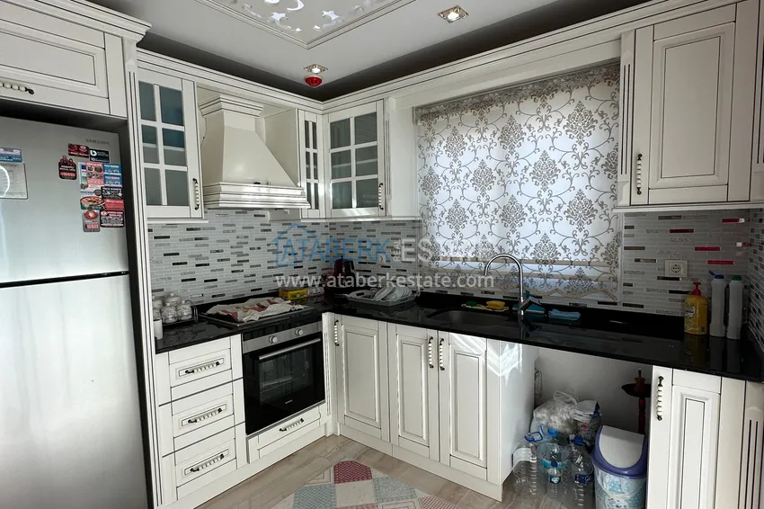 Purchase Stylish penthouse with furniture and a glazed balcony in Teje district, Mersin 6 