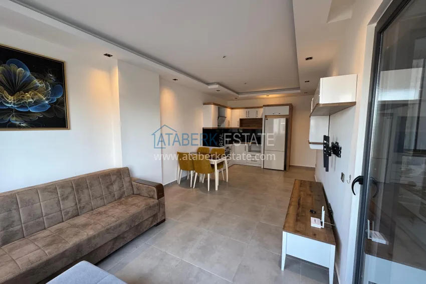 Purchase One bedroom apartment with furniture and a glazed balcony in Mahmutlar, Alanya 6 