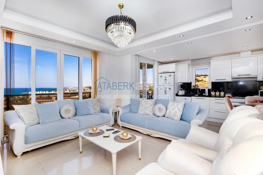 Purchase Turnkey apartment with sea view in Alanya, Konakli district — 250 meters from the sea 6